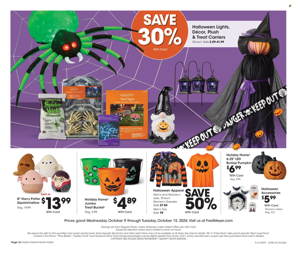 Fred Meyer ad - 10/09/2024 - 10/15/2024. Page 17