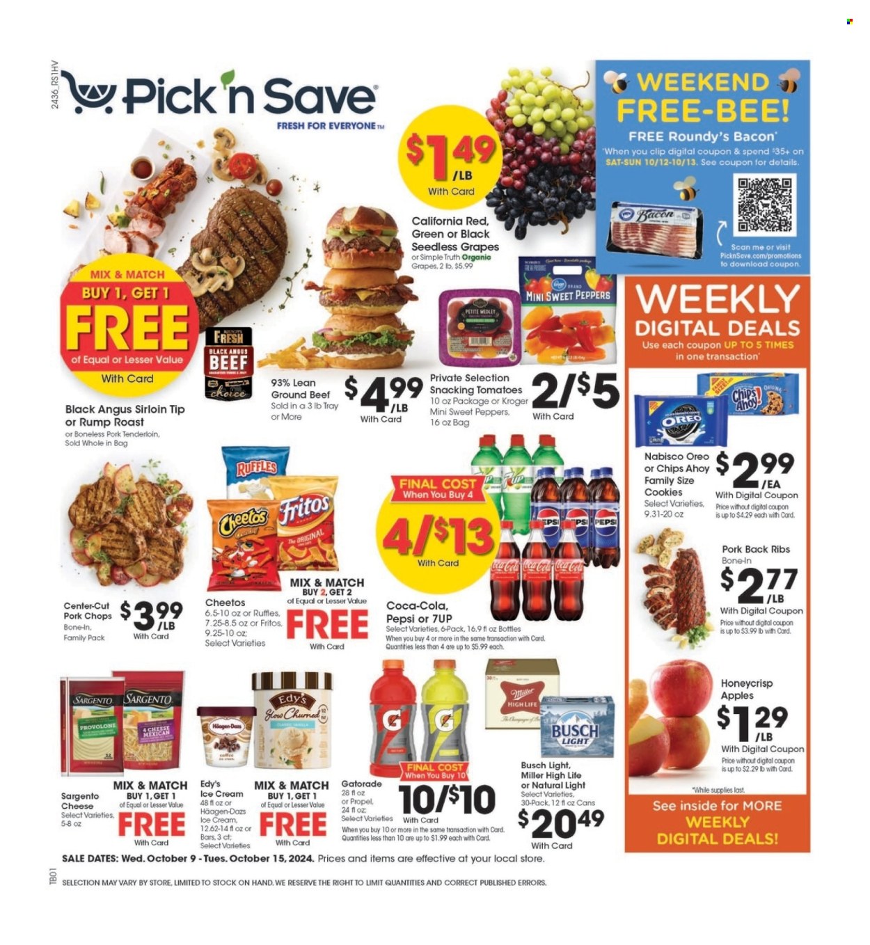 Pick ‘n Save ad - 10/09/2024 - 10/15/2024. Page 1