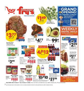 Fry’s Flyer - 10/09/2024 - 10/15/2024.
