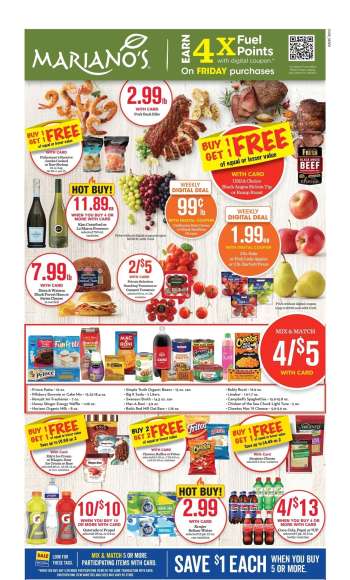 Mariano’s Flyer - 10/09/2024 - 10/15/2024.