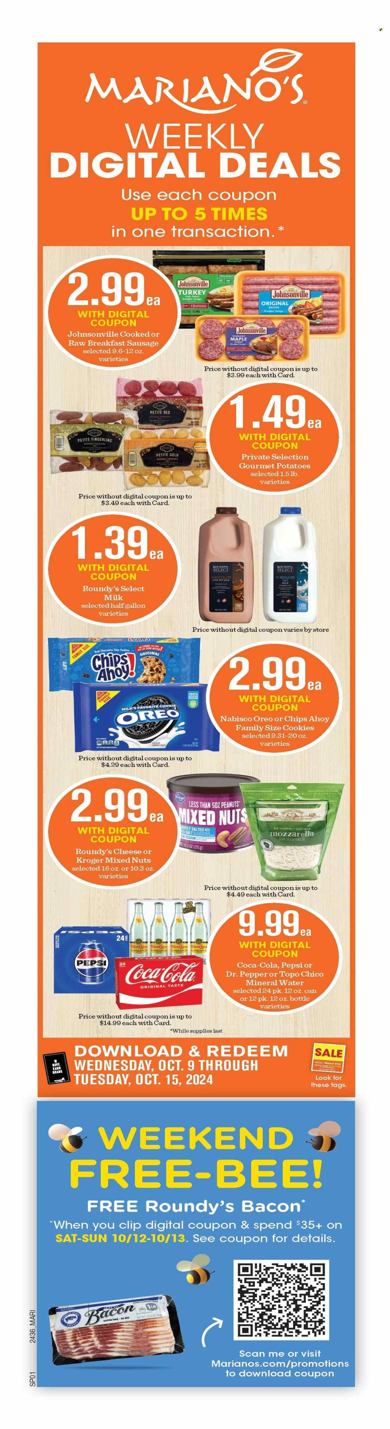 Mariano’s ad - 10/09/2024 - 10/15/2024. Page 9