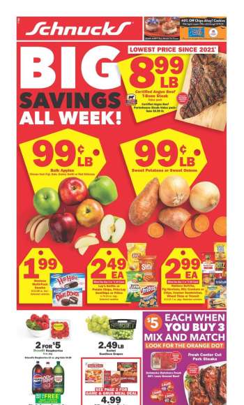 Schnucks Flyer - 10/09/2024 - 10/15/2024.