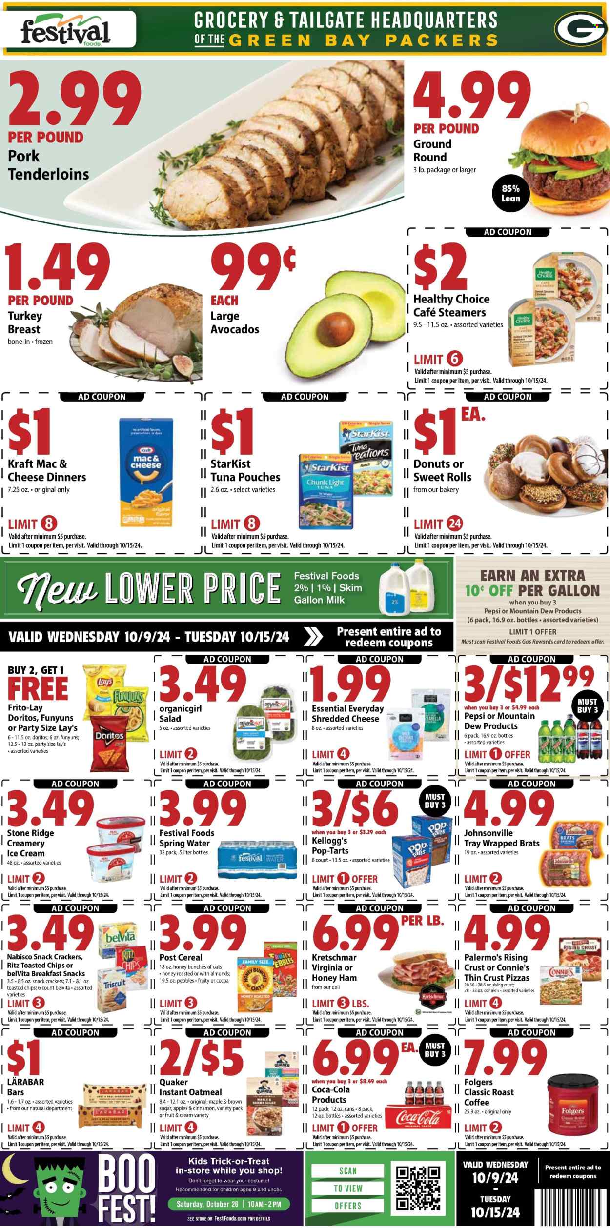 Festival Foods ad - 10/09/2024 - 10/15/2024. Page 1