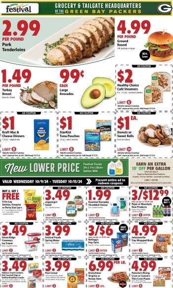 Festival Foods Flyer - 10/09/2024 - 10/15/2024.