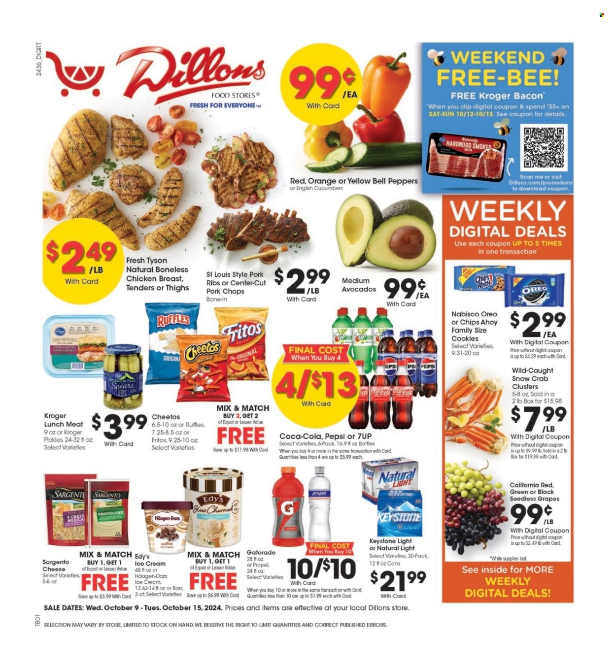 Dillons ad - 10/09/2024 - 10/15/2024. Page 1