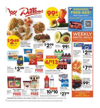 Dillons Flyer - 10/09/2024 - 10/15/2024.