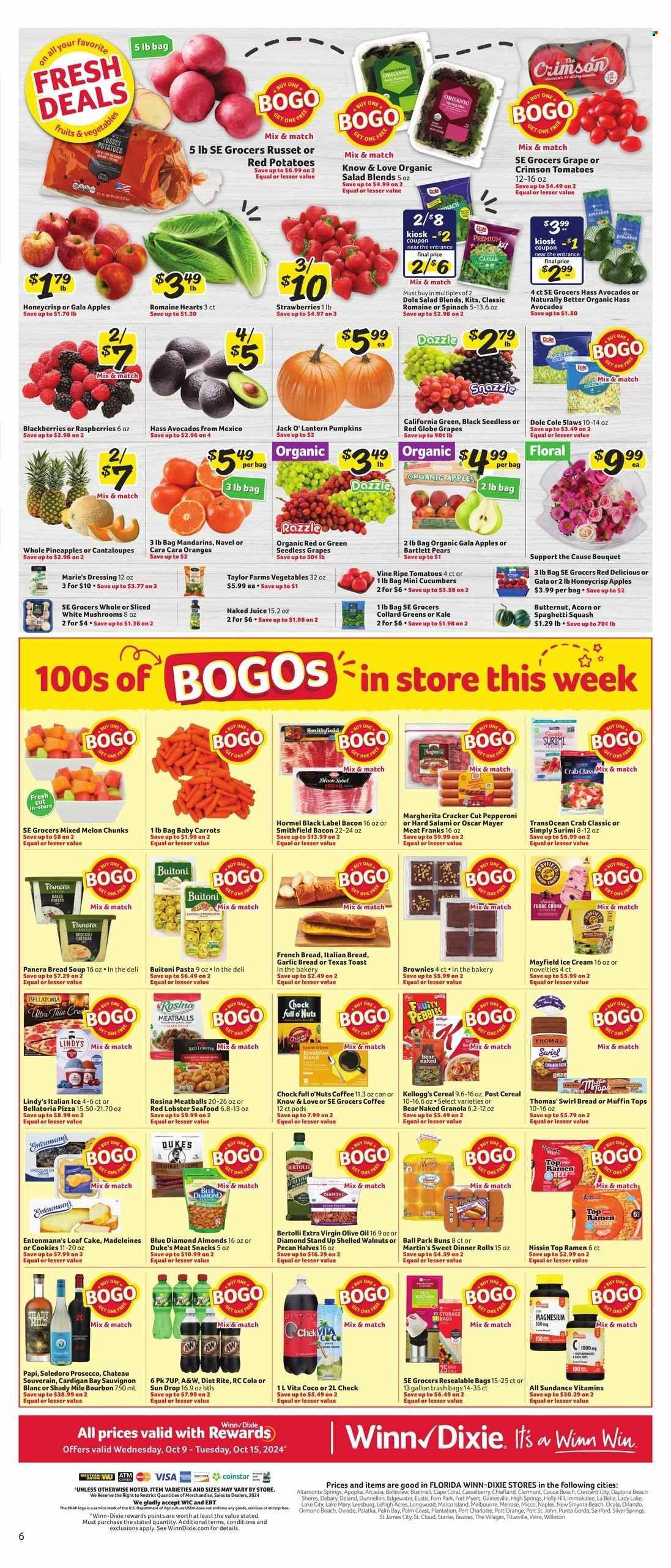 Winn Dixie ad - 10/09/2024 - 10/15/2024. Page 9