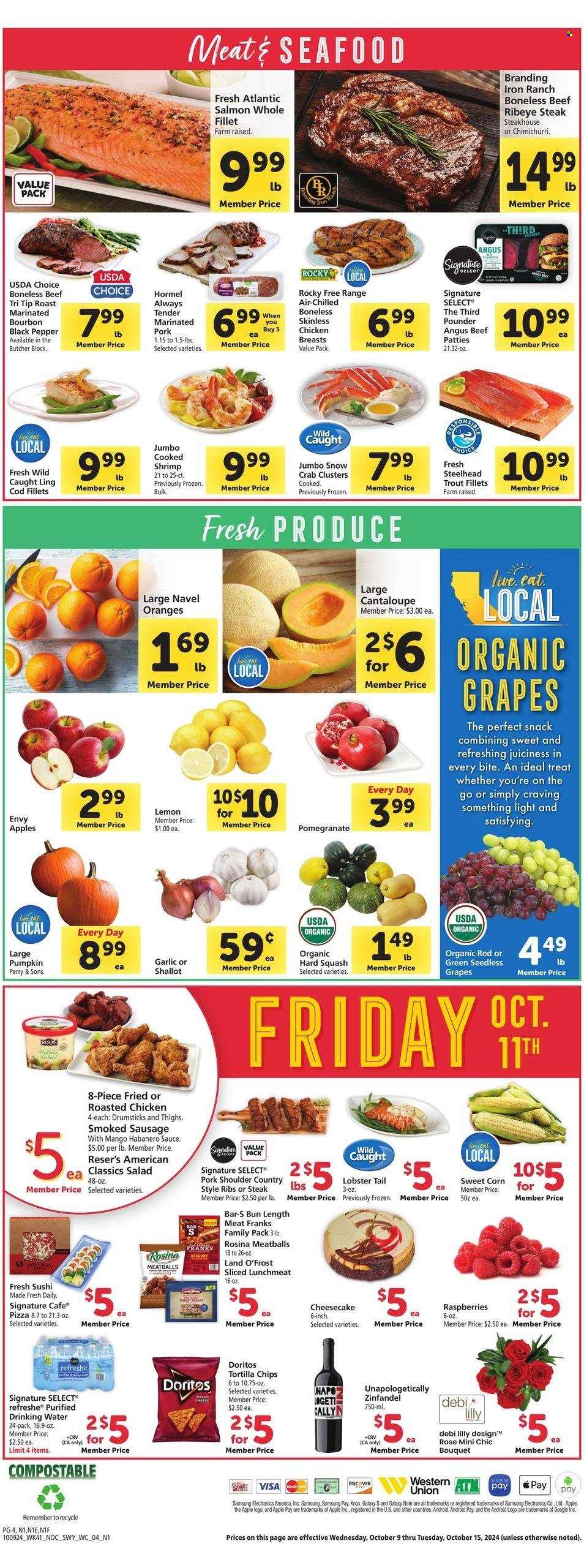 Safeway ad - 10/09/2024 - 10/15/2024. Page 4