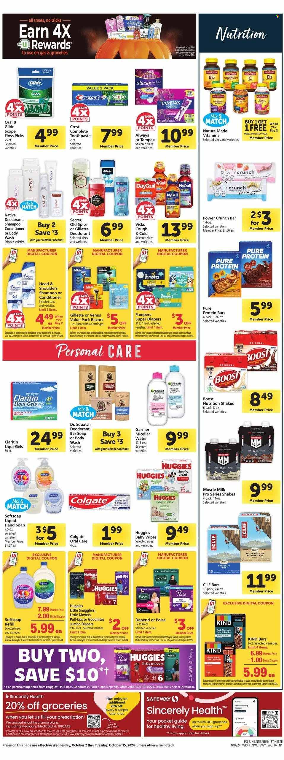 Safeway ad - 10/09/2024 - 10/15/2024. Page 7