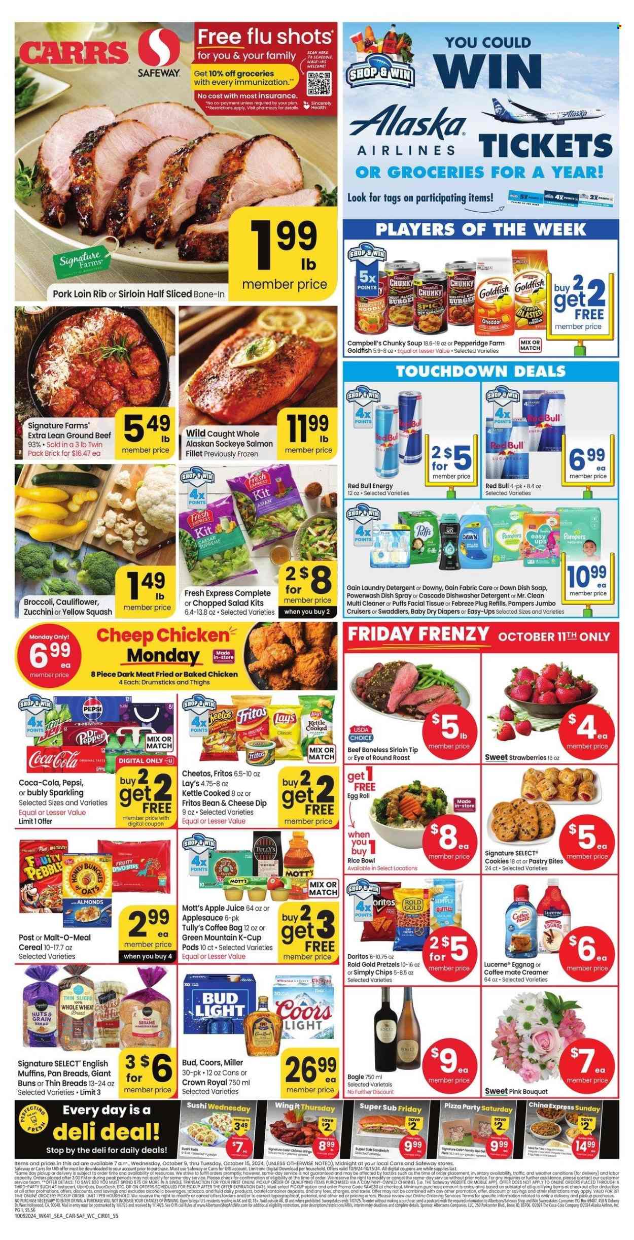 Safeway ad - 10/09/2024 - 10/15/2024. Page 1