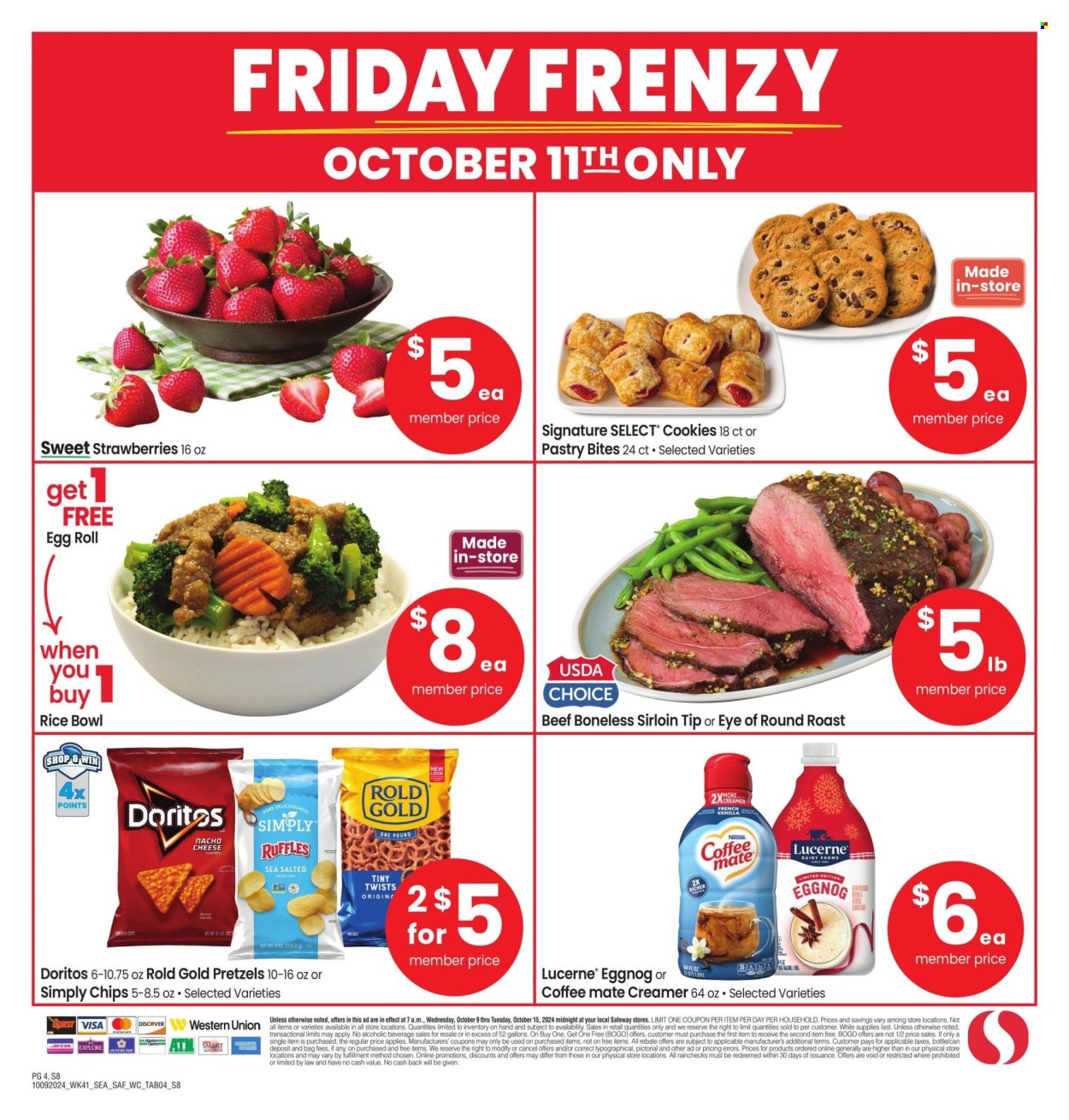 Safeway ad - 10/09/2024 - 10/15/2024. Page 3