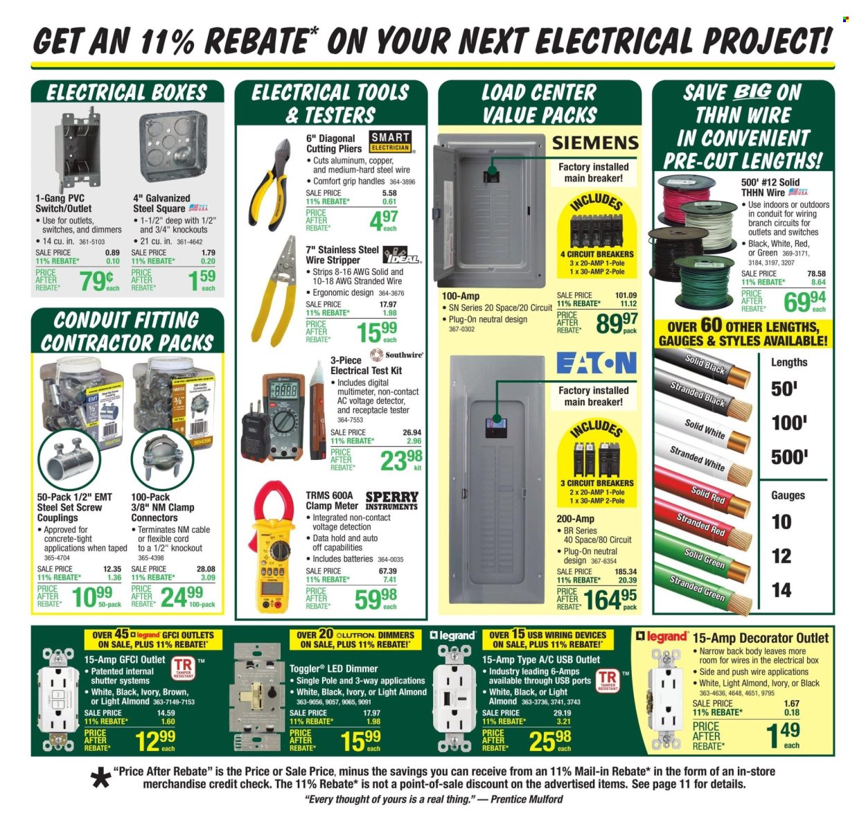 Menards ad - 10/10/2024 - 10/20/2024. Page 23