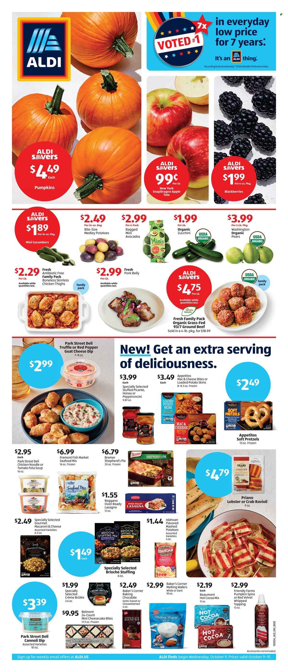 ALDI ad - 10/09/2024 - 10/15/2024. Page 1