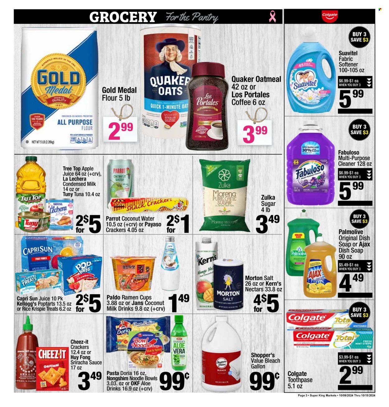Super King Markets ad - 10/09/2024 - 10/15/2024. Page 3