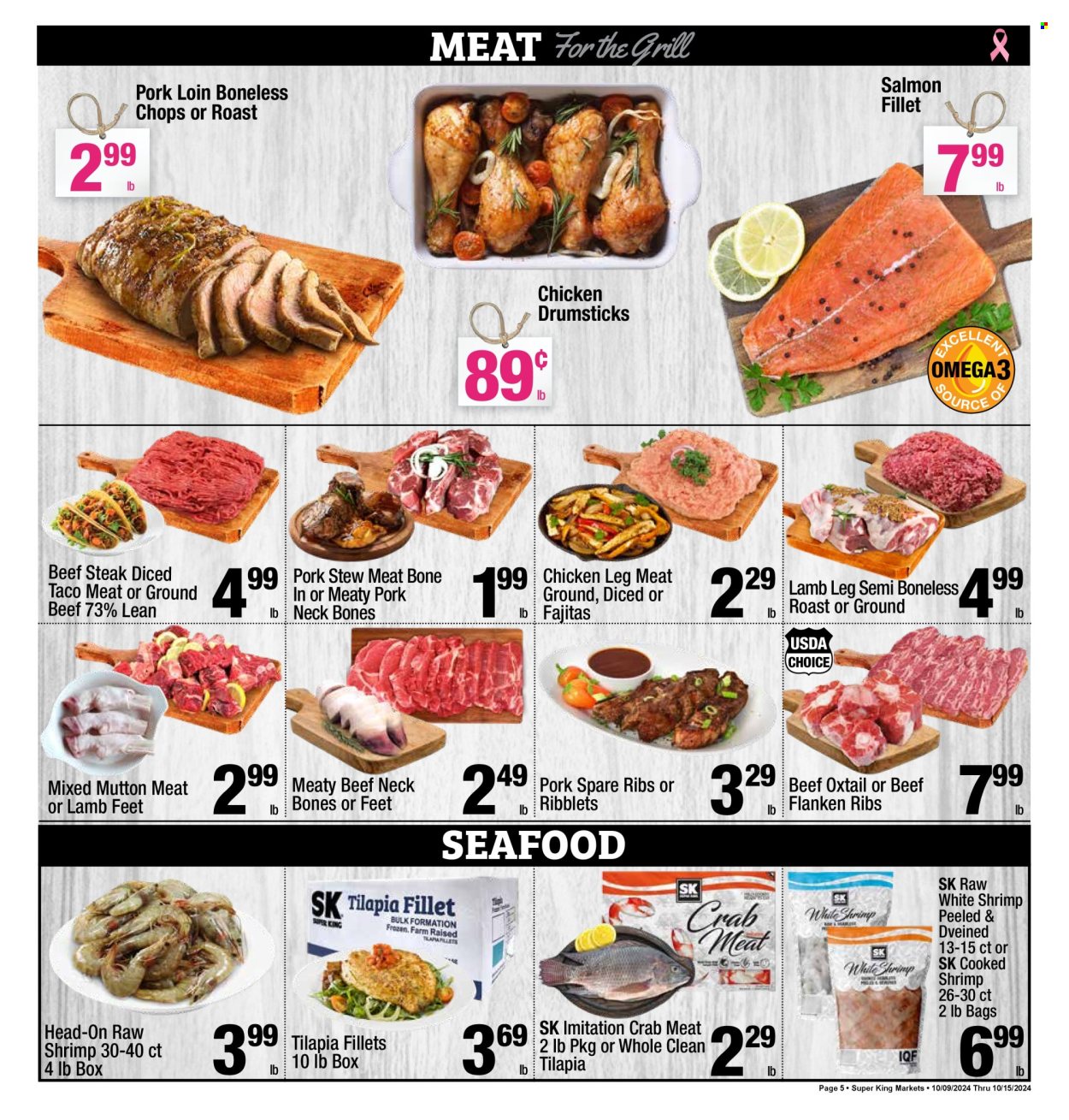 Super King Markets ad - 10/09/2024 - 10/15/2024. Page 5