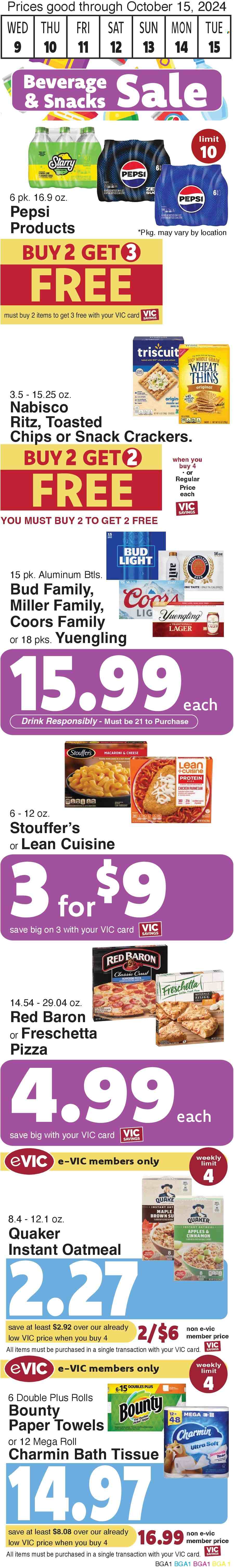 Harris Teeter ad - 10/09/2024 - 10/15/2024. Page 2