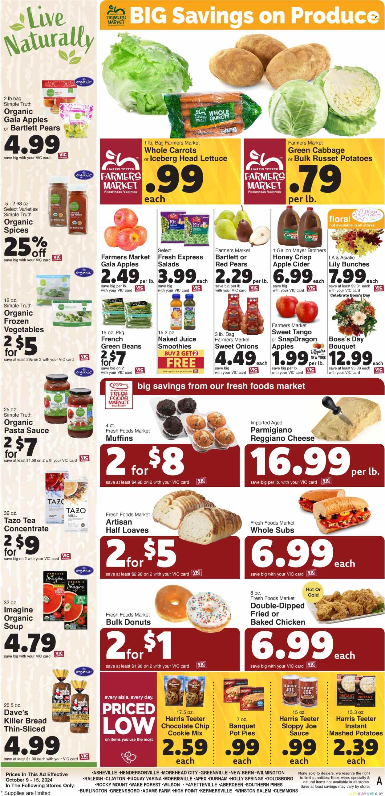 Harris Teeter ad - 10/09/2024 - 10/15/2024. Page 10
