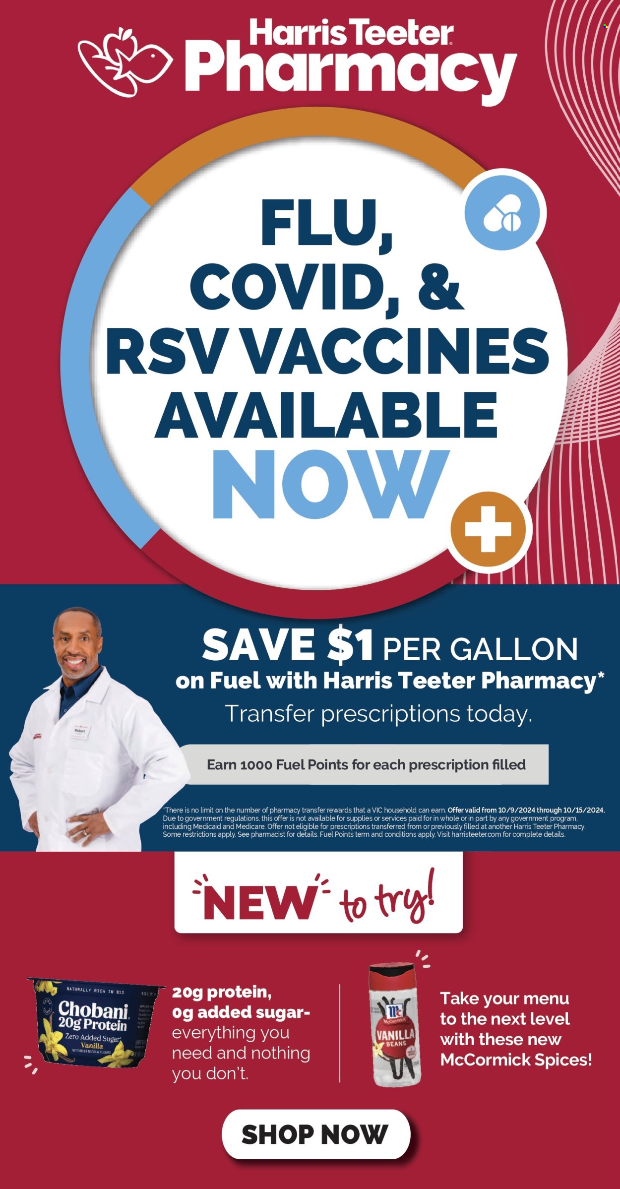 Harris Teeter ad - 10/09/2024 - 10/15/2024. Page 11