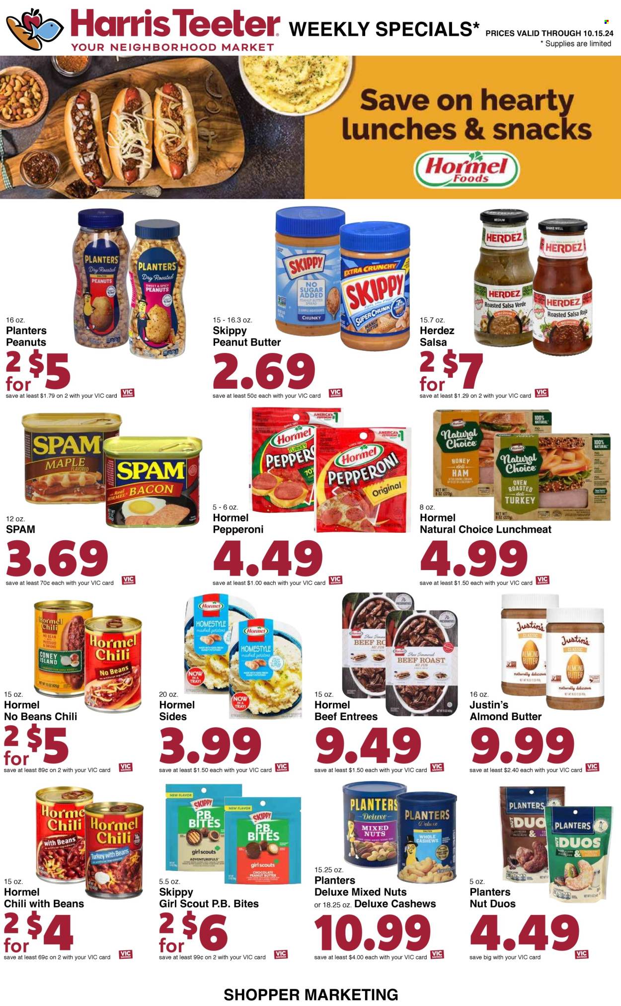 Harris Teeter ad - 10/09/2024 - 10/15/2024. Page 12