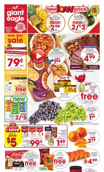 Giant Eagle Flyer - 10/10/2024 - 10/16/2024.