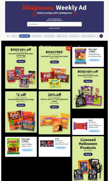 Walgreens Flyer - 10/13/2024 - 10/19/2024.