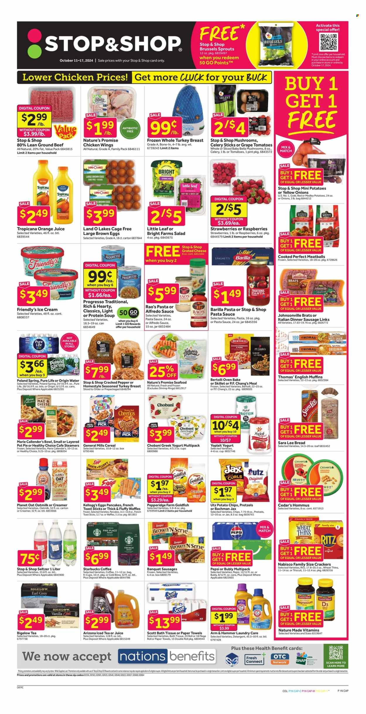 Stop & Shop ad - 10/11/2024 - 10/17/2024. Page 1