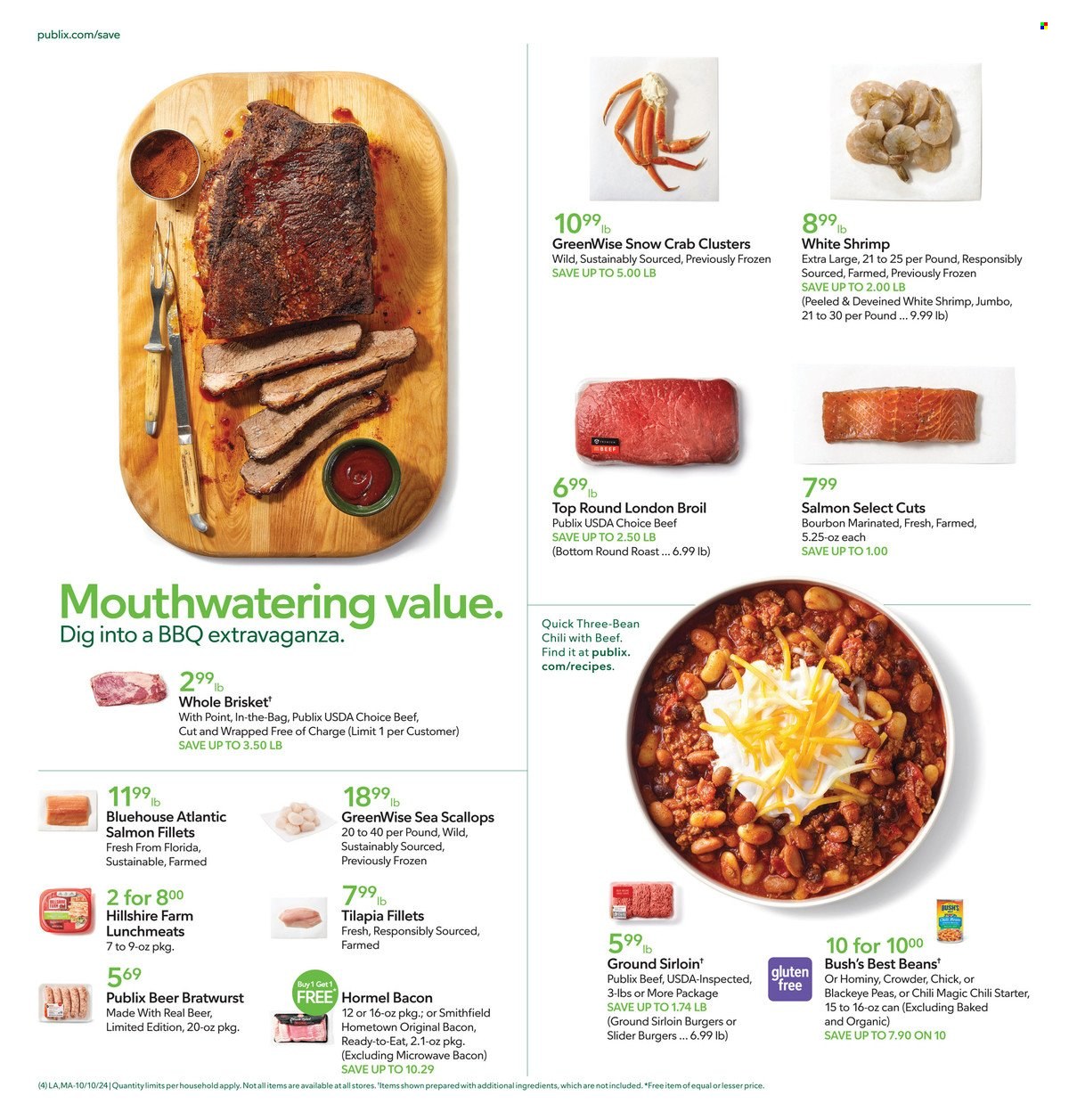 Publix ad - 10/10/2024 - 10/16/2024. Page 4