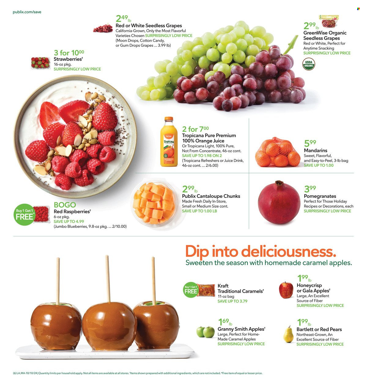 Publix ad - 10/10/2024 - 10/16/2024. Page 6