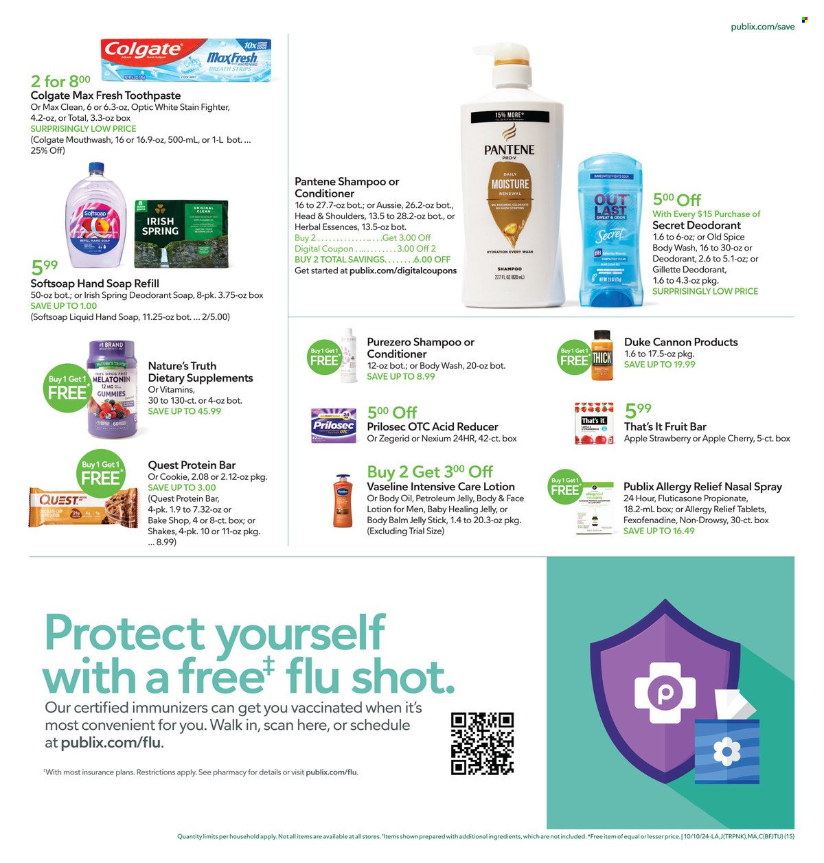 Publix ad - 10/10/2024 - 10/16/2024. Page 15