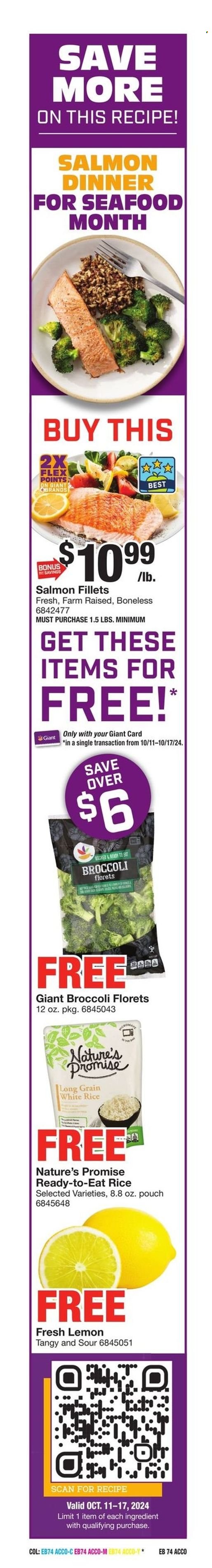 Giant Food ad - 10/11/2024 - 10/17/2024. Page 12