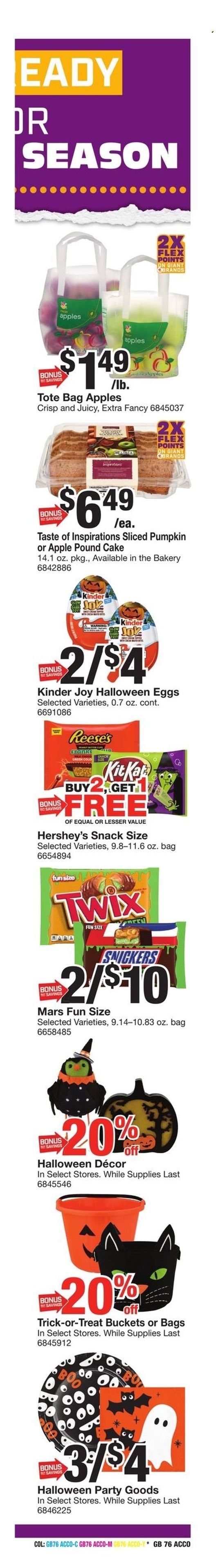 Giant Food ad - 10/11/2024 - 10/17/2024. Page 14