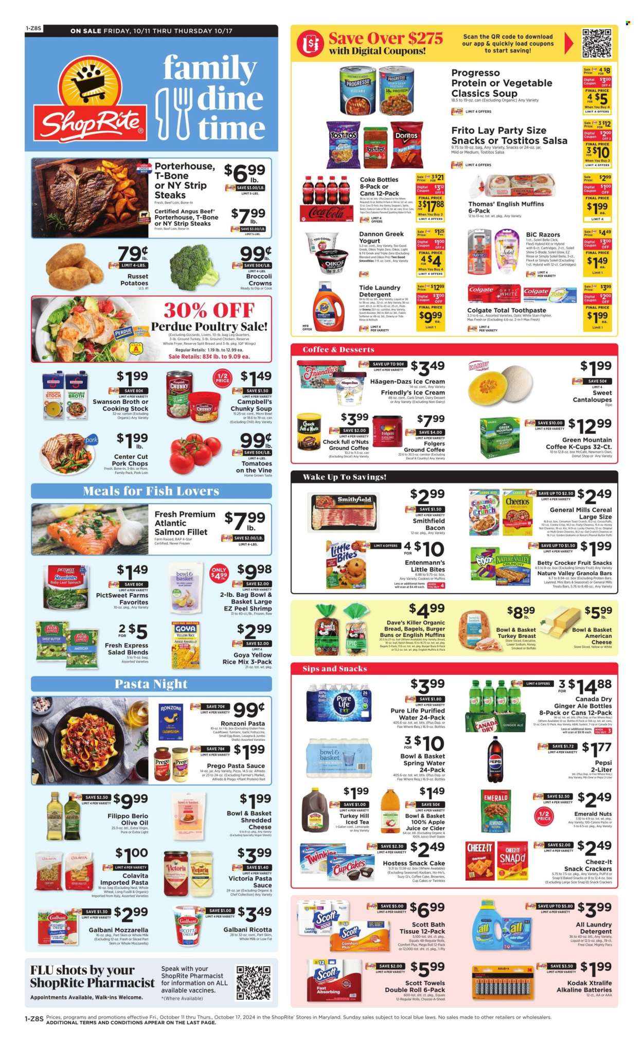 ShopRite ad - 10/11/2024 - 10/17/2024. Page 1