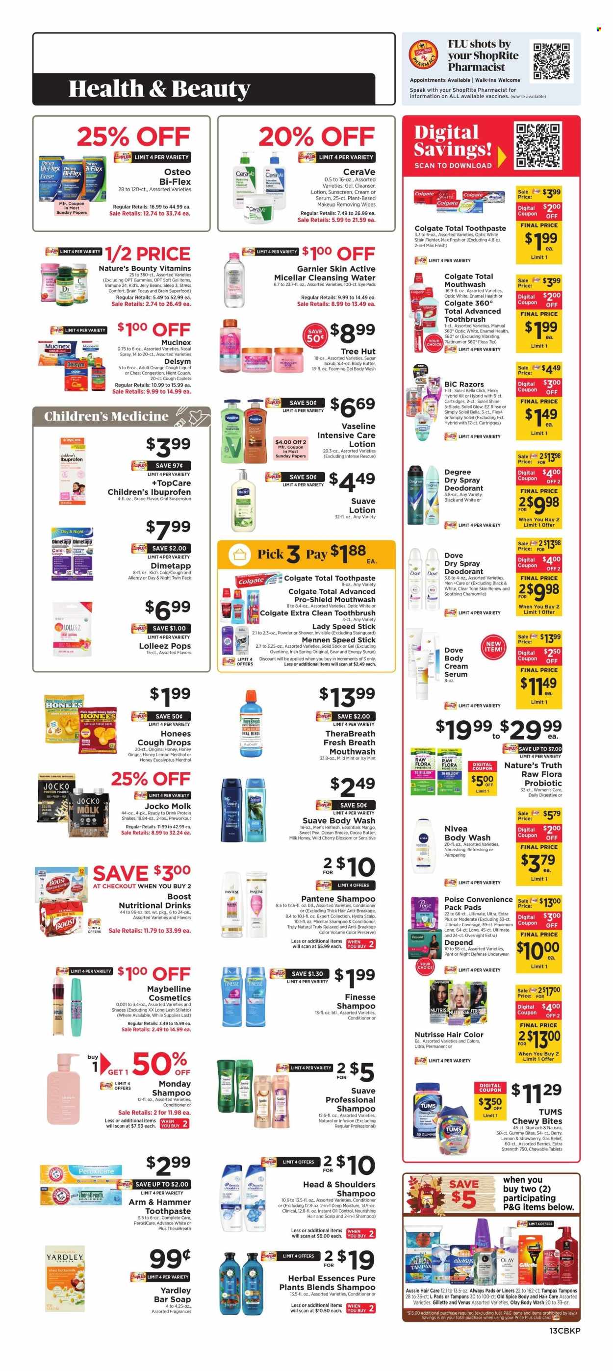 ShopRite ad - 10/11/2024 - 10/17/2024. Page 13
