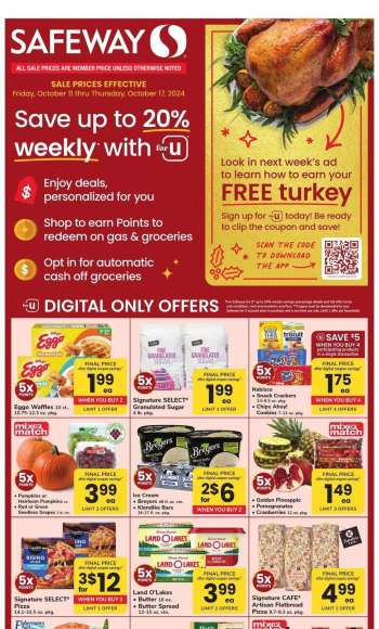 Safeway Flyer - 10/11/2024 - 10/17/2024.