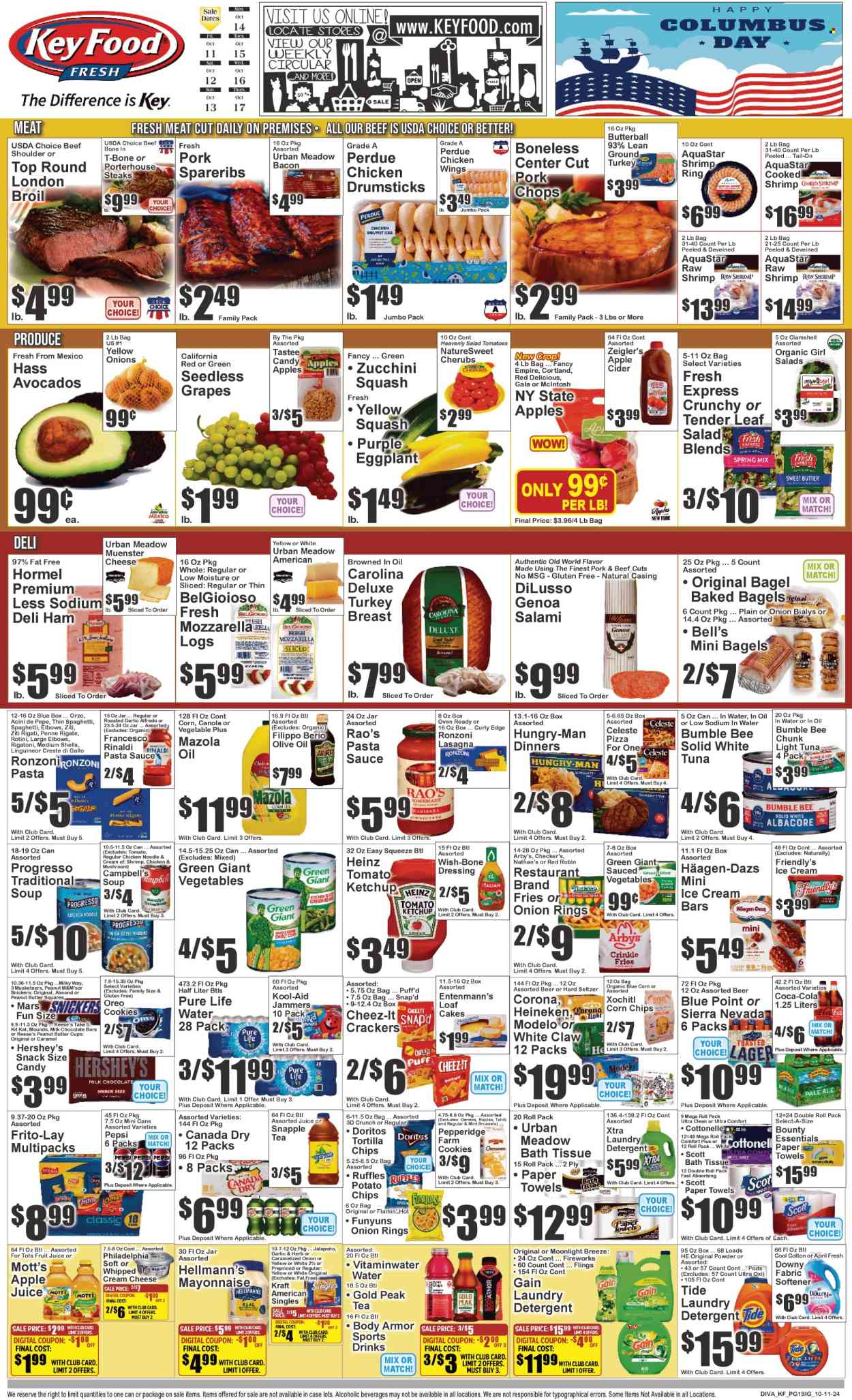 Key Food ad - 10/11/2024 - 10/17/2024. Page 1