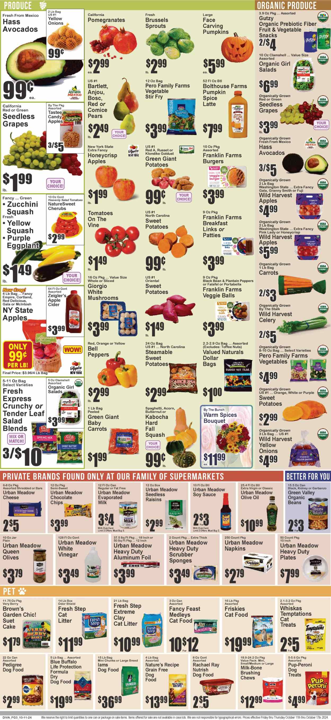 Key Food ad - 10/11/2024 - 10/17/2024. Page 3