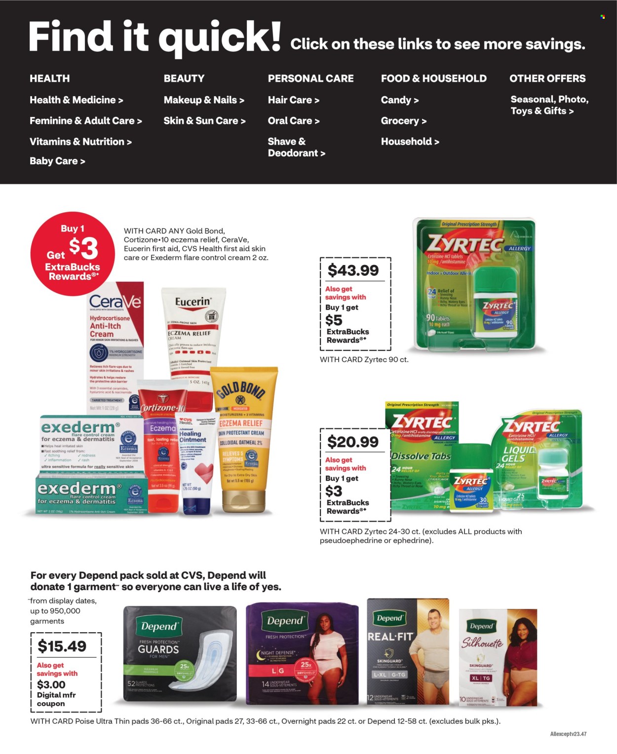 CVS Pharmacy ad - 10/13/2024 - 10/19/2024. Page 4