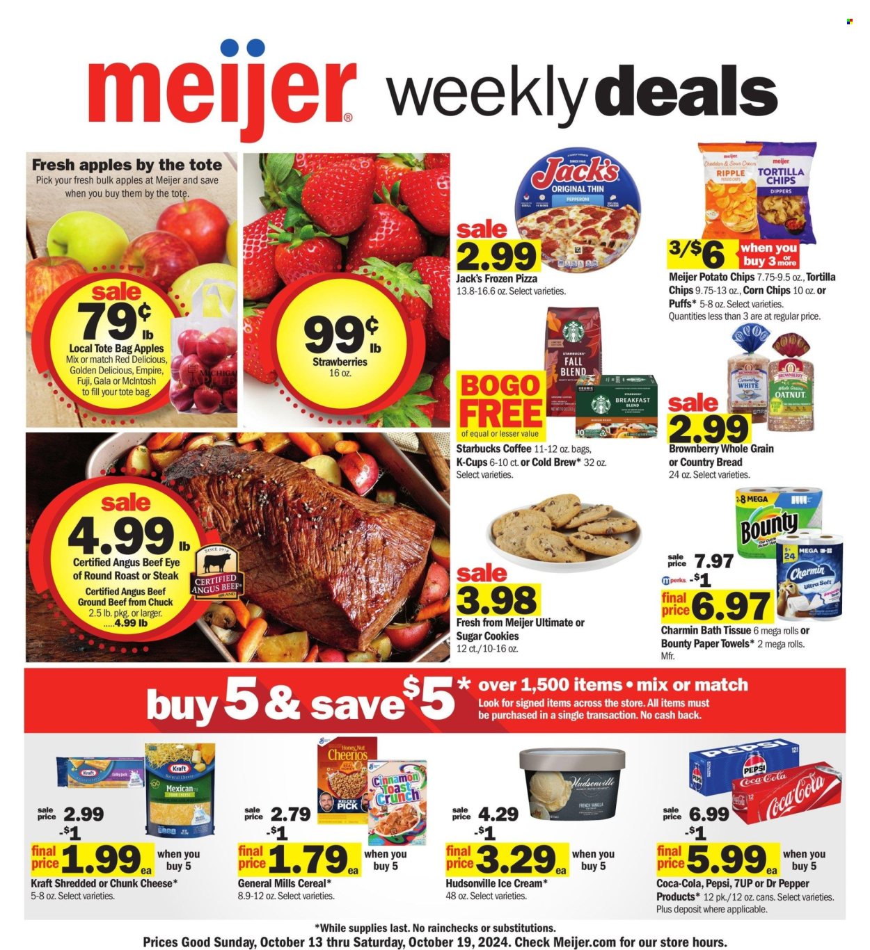 Meijer ad - 10/13/2024 - 10/19/2024. Page 1