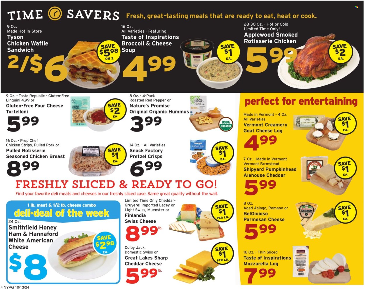 Hannaford ad - 10/13/2024 - 10/19/2024. Page 4