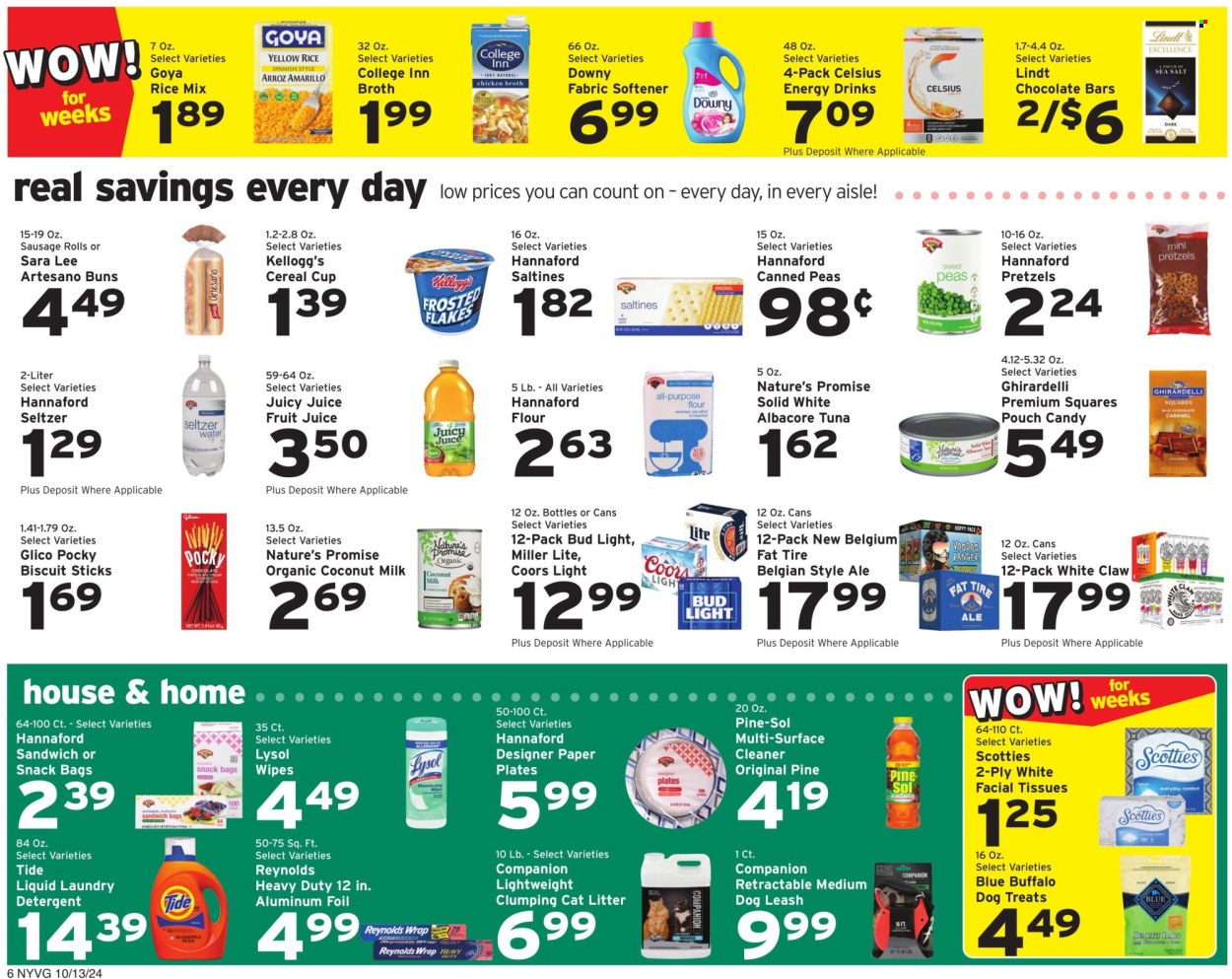 Hannaford ad - 10/13/2024 - 10/19/2024. Page 6