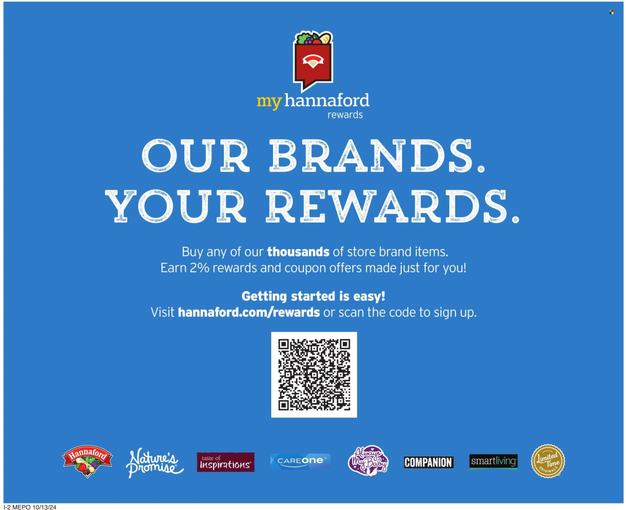 Hannaford ad - 10/13/2024 - 10/19/2024. Page 10