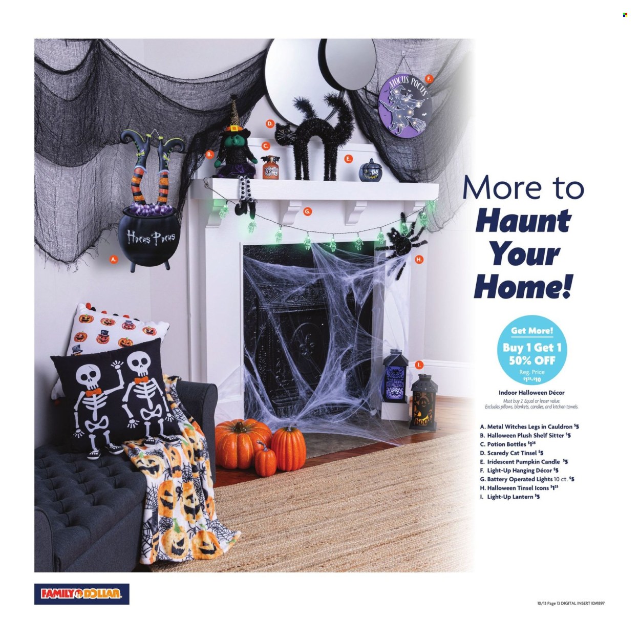 Family Dollar ad - 10/13/2024 - 10/19/2024. Page 2