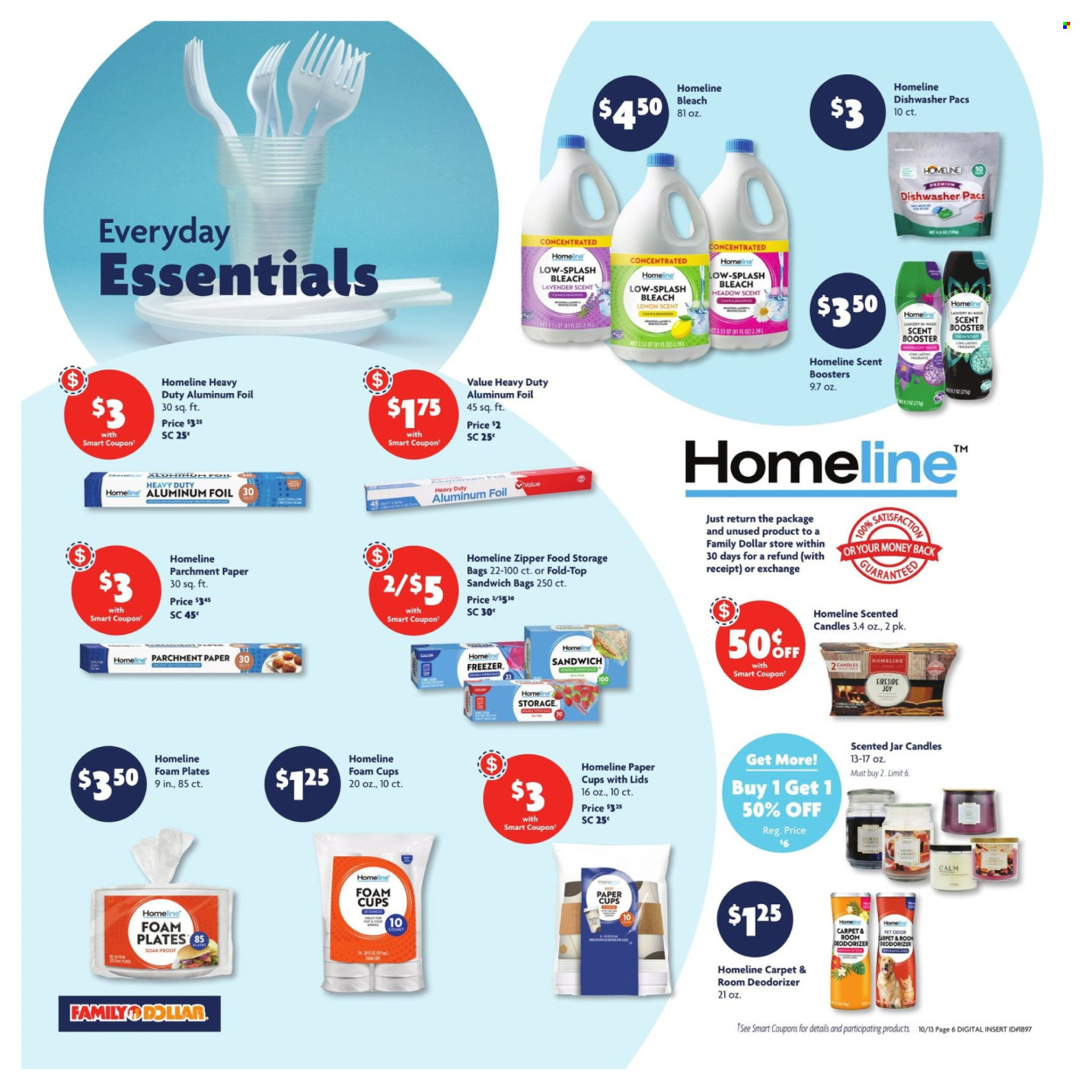 Family Dollar ad - 10/13/2024 - 10/19/2024. Page 9