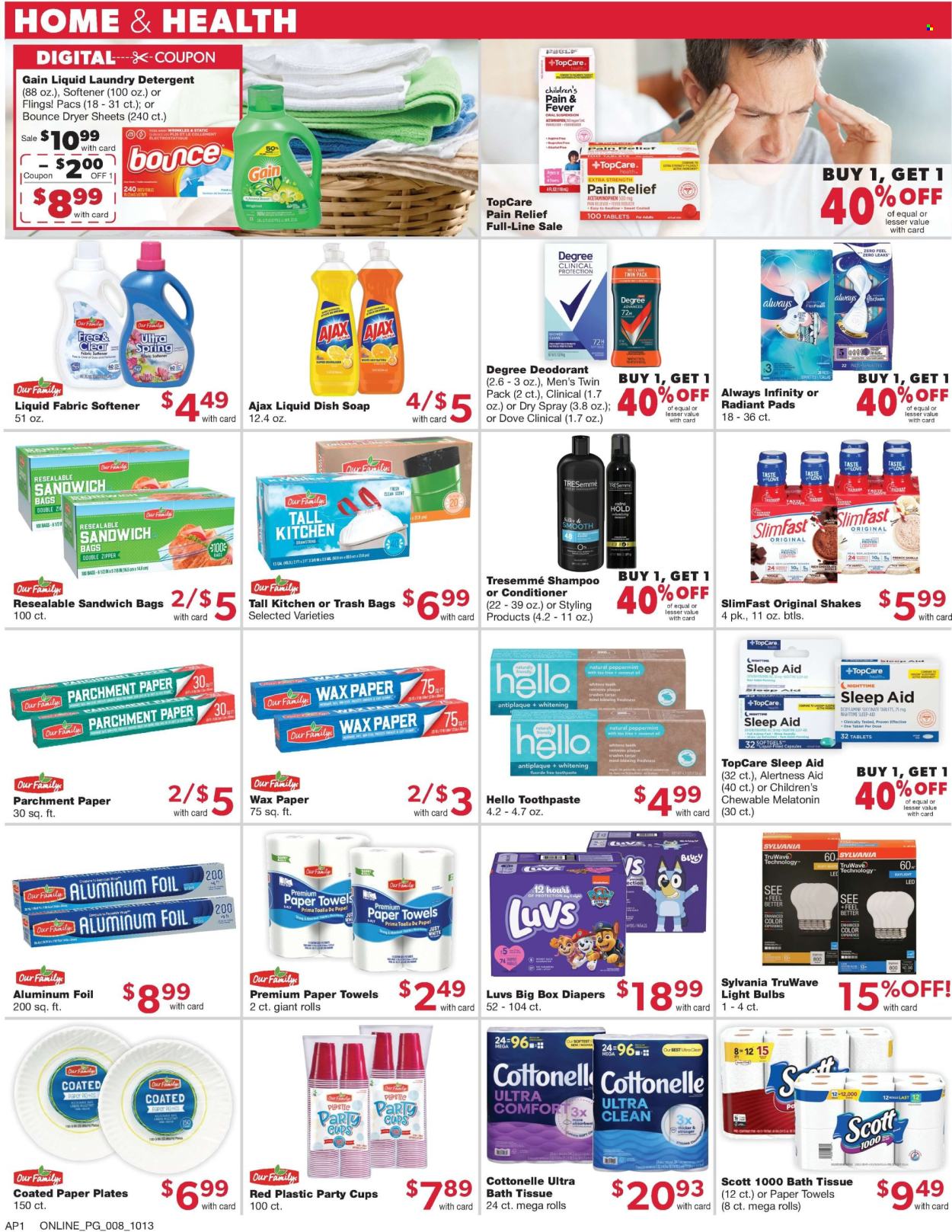 Family Fare ad - 10/13/2024 - 10/19/2024. Page 12