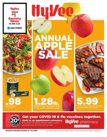 Hy-Vee Flyer - 10/14/2024 - 10/20/2024.