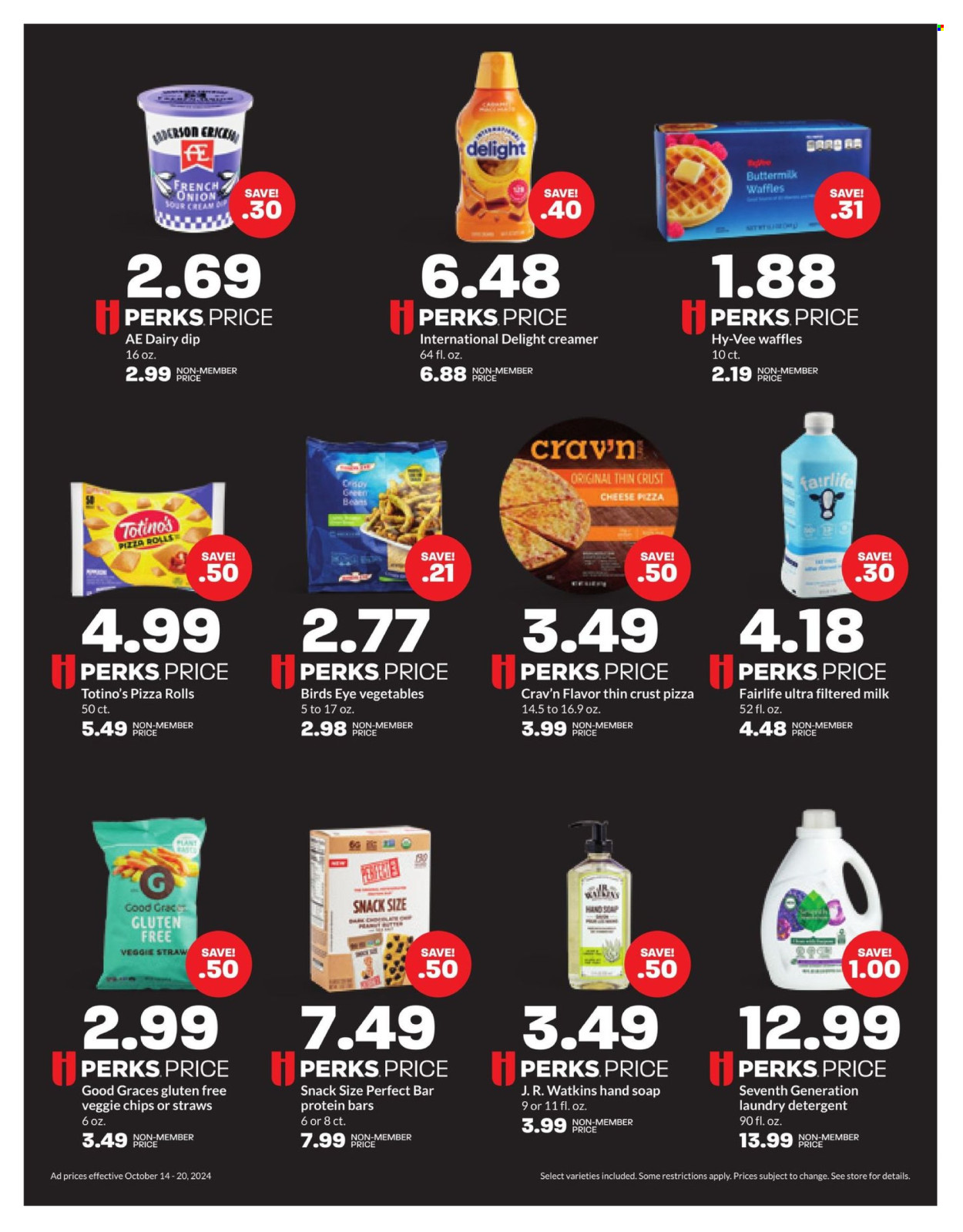 Hy-Vee ad - 10/14/2024 - 10/20/2024. Page 4