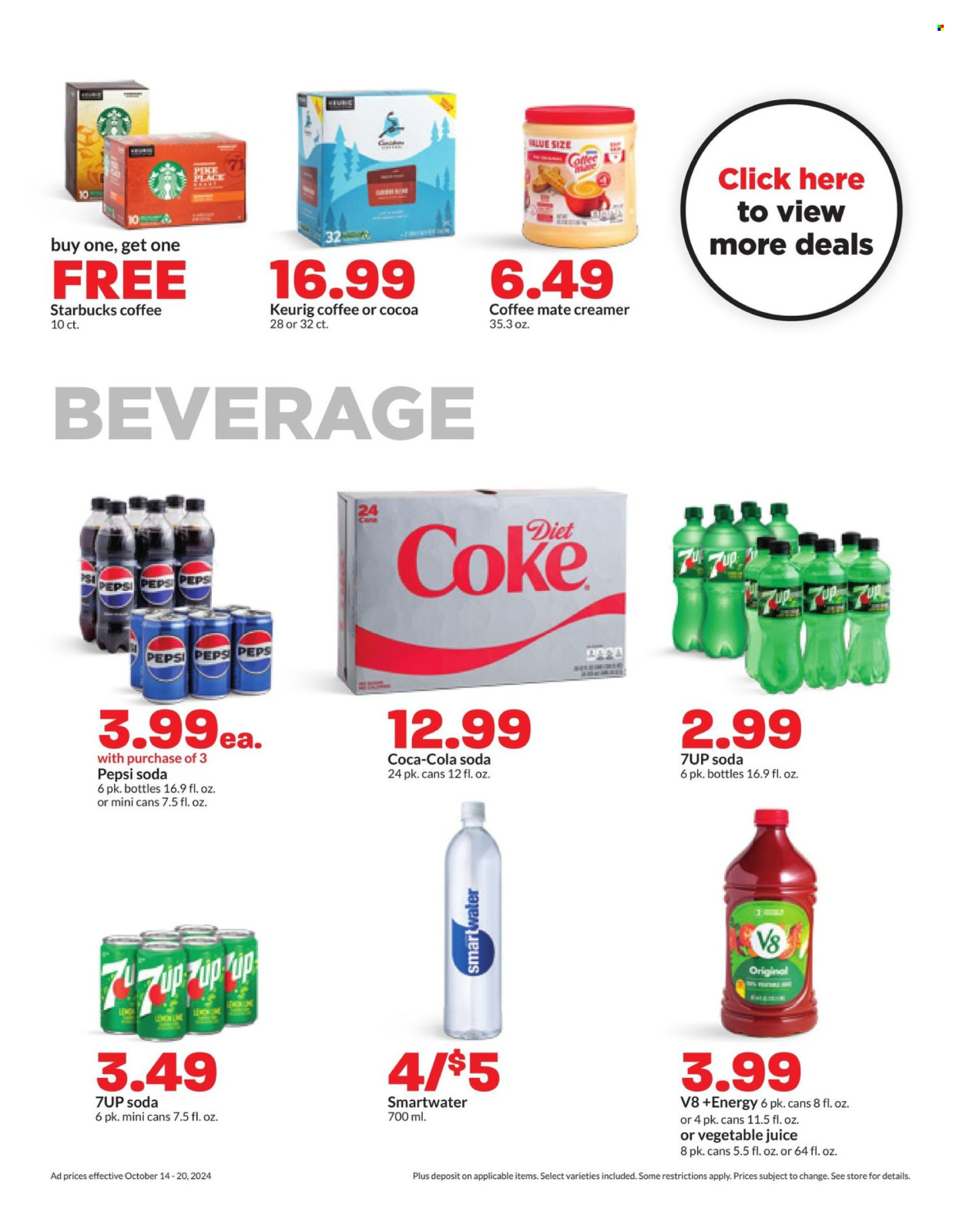 Hy-Vee ad - 10/14/2024 - 10/20/2024. Page 16