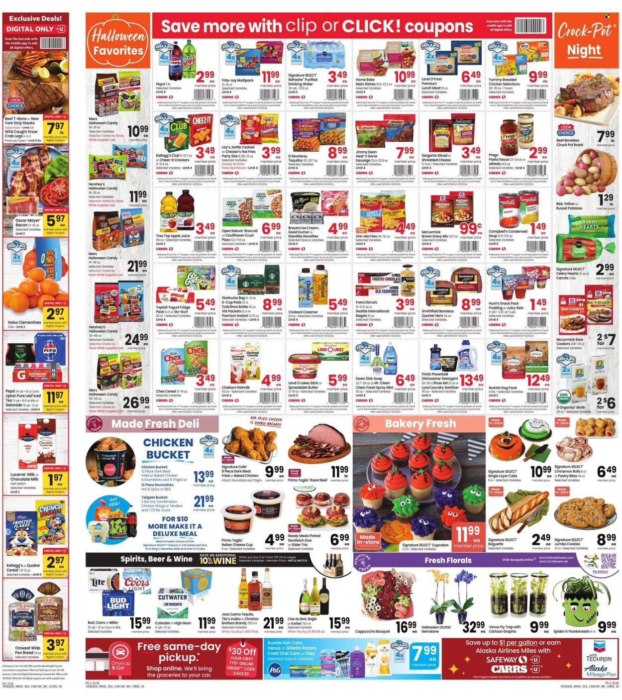 Safeway ad - 10/16/2024 - 10/22/2024. Page 2