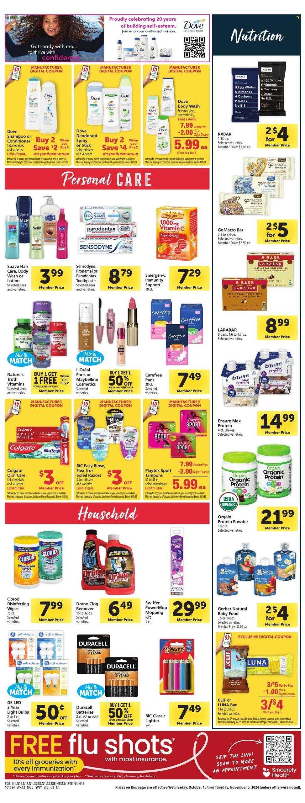 Safeway ad - 10/16/2024 - 10/22/2024. Page 8