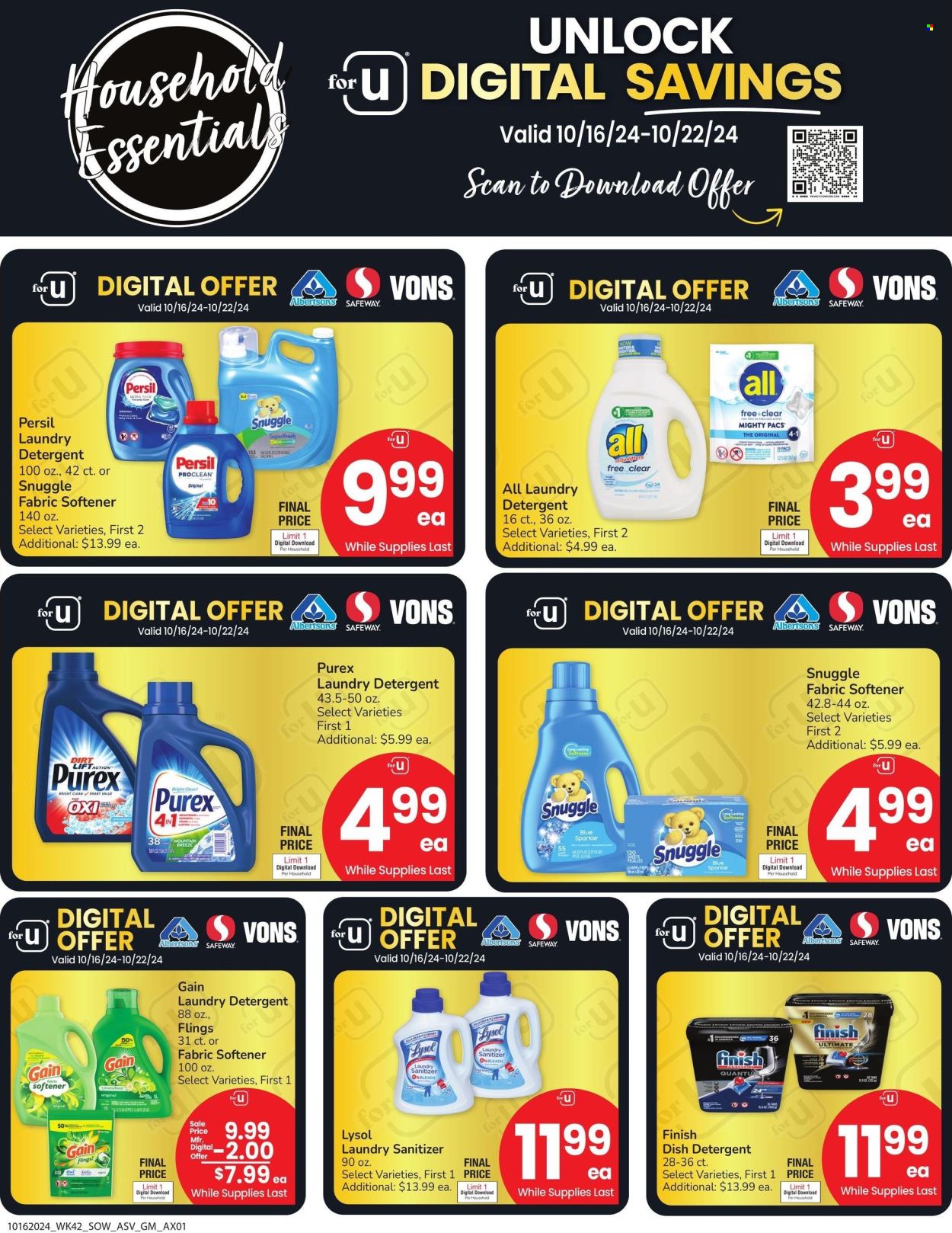 Safeway ad - 10/16/2024 - 10/22/2024. Page 6